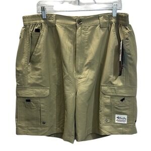 Bimini Bay Outfitters Men's Khaki Cargo Shorts Size‎ 40